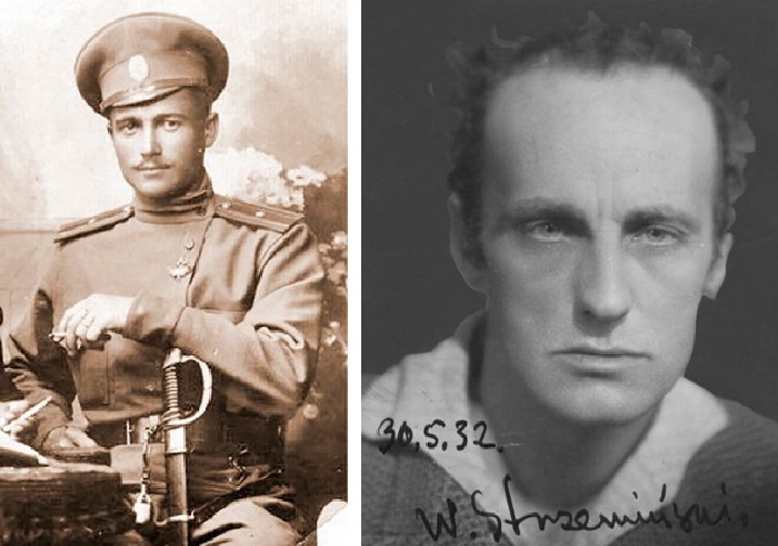 Стржеминский в 1915 и 1932 годах.